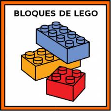 BLOQUES DE LEGO - Pictograma (color)