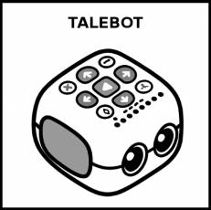 TALEBOT - Pictograma (blanco y negro)