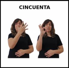 CINCUENTA - Signo