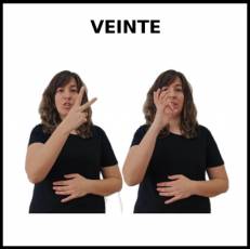 VEINTE - Signo