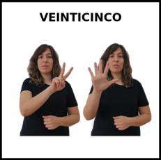 VEINTICINCO - Signo