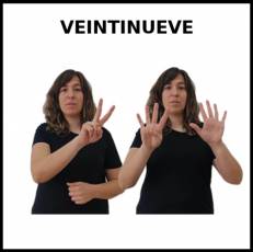 VEINTINUEVE - Signo