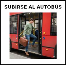 SUBIRSE AL AUTOBÚS - Foto