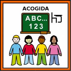 ACOGIDA - Pictograma (color)