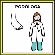 PODÓLOGA - Pictograma (color)