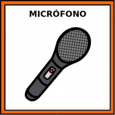MICRÓFONO - Pictograma (color)
