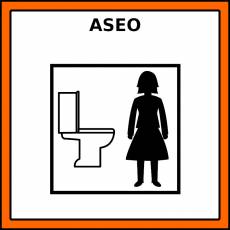 ASEO (FEMENINO) - Pictograma (color)