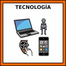 TECNOLOGÍA - Pictograma (color)