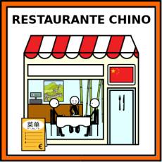 RESTAURANTE CHINO - Pictograma (color)
