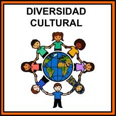 DIVERSIDAD CULTURAL - Pictograma (color)