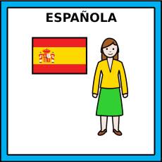 ESPAÑOLA - Pictograma (color)