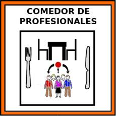 COMEDOR DE PROFESIONALES - Pictograma (color)